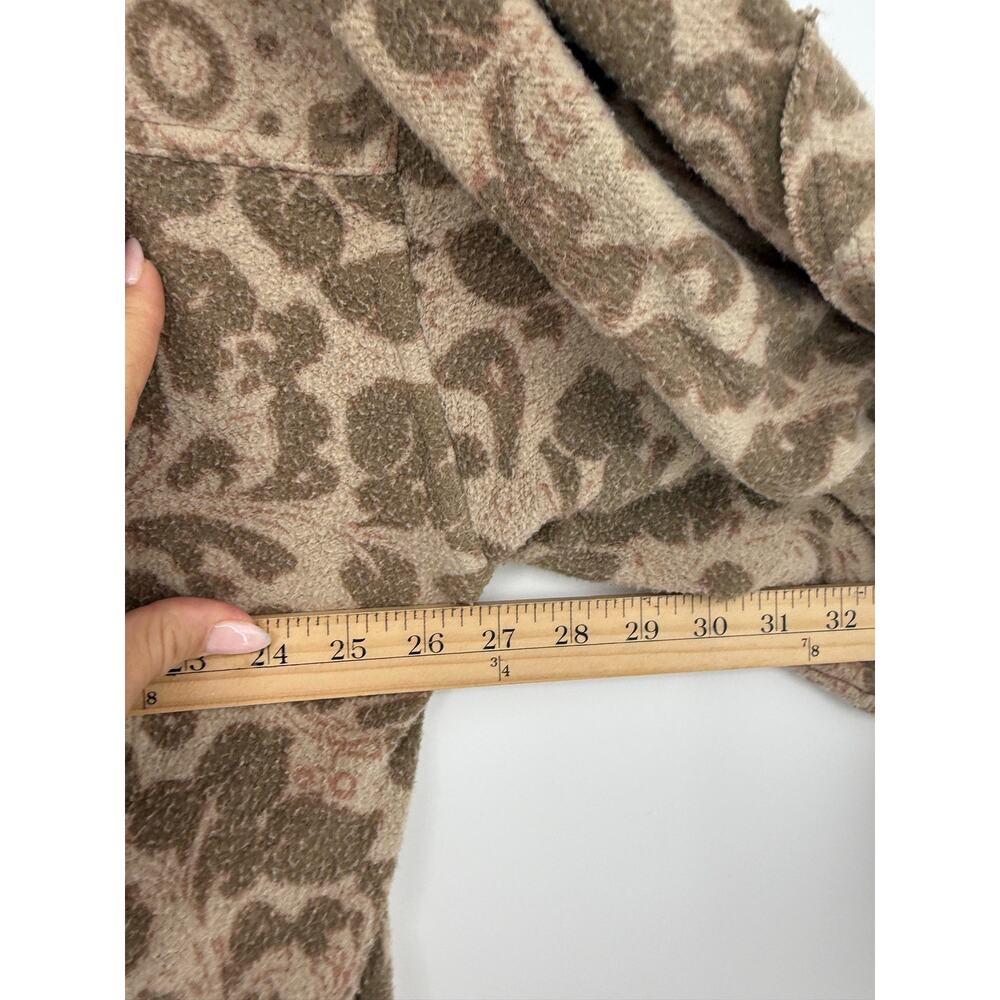 Free People Printed Ruby Jacket Tea Combo XL Oversized Shacket - Picture 9 of 12